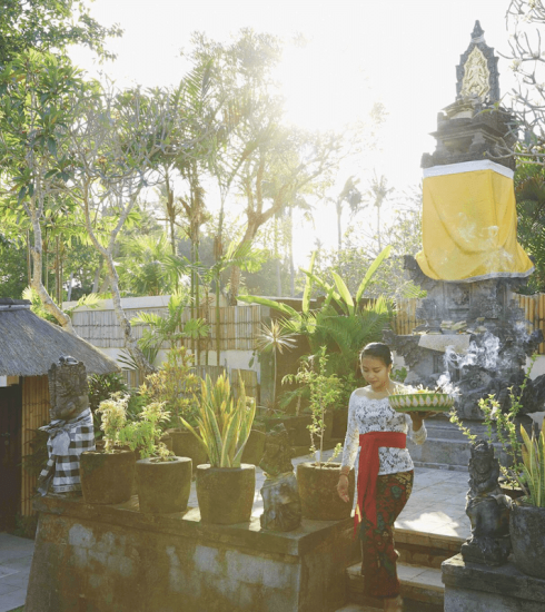 Silent day by the sea in Jimbaran Puri, at Belmond Hotel