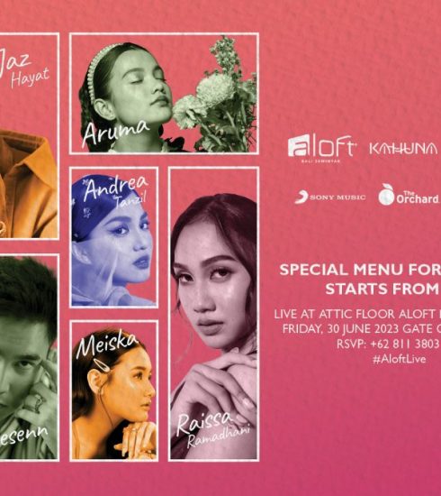 LIVE AT ALOFT HOTELS SONY MUSIC 'YANG TAU-TAU AJA' RAFFLE WITH EMERGING ARTISTS FROM INDONESIA
