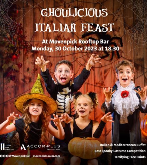 Spooky Fun Awaits at Movenpick Resort & Spa Jimbaran Bali's Halloween Celebration!