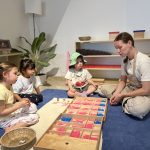 Kids montessori learning at Guidepost Montessori AYANA Bali