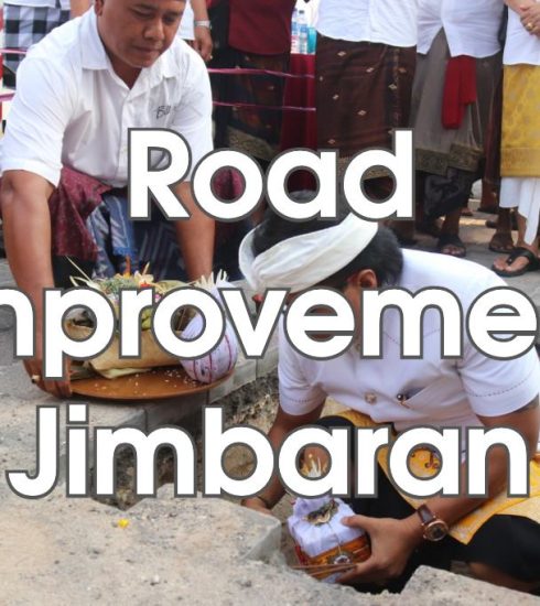 jimbaran ceremony road improvements