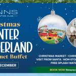 Enchanting Christmas Winter Wonderland in Bali at FINNS Recreation Club